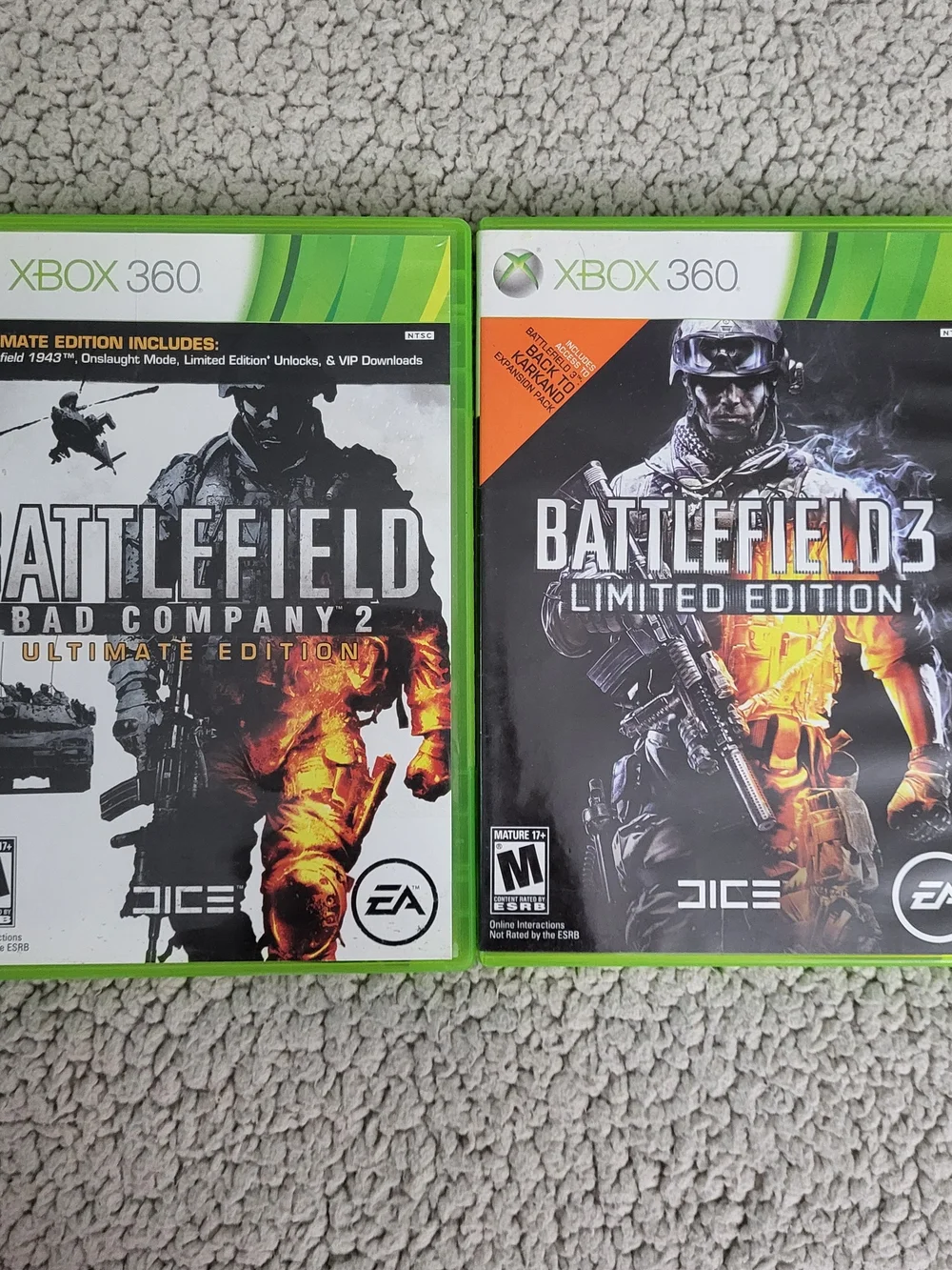 Xbox 360 games bundle - 9 games-  see description for full games